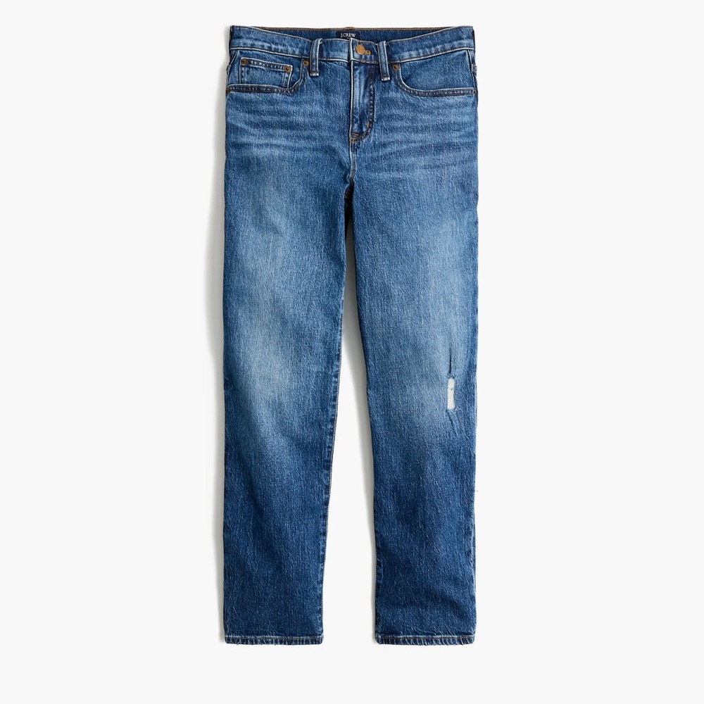 J. Crew Women's Boyfriend Jeans in Classic Blue
